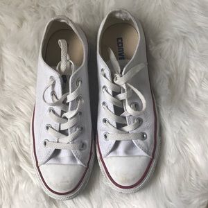 White Converse Chuck Taylors